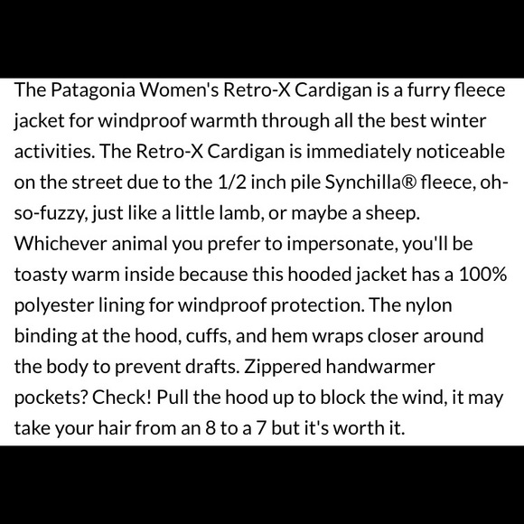 Patagonia Retro X Cardigan Purple Teddy Fleece Jacket - Picture 7 of 8